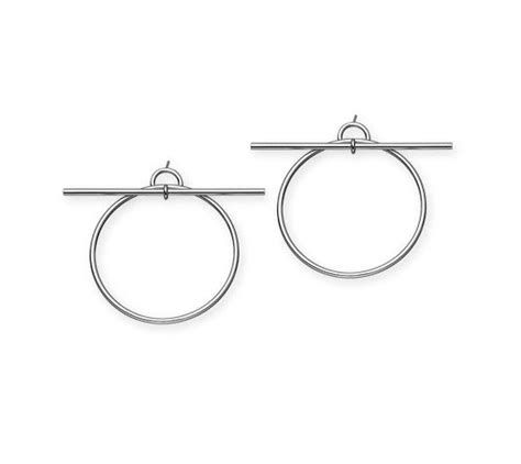 boucle d'oreille hermes argent|Bijouterie et montres Bijouterie argent .